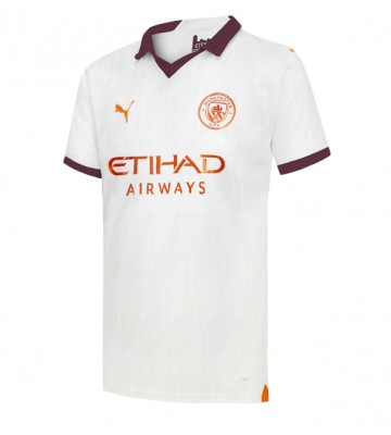 Lacne Muži Futbalové dres Manchester City 2023-24 Krátky Rukáv - Preč